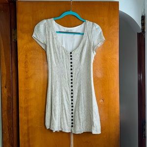 Corset style mini dress